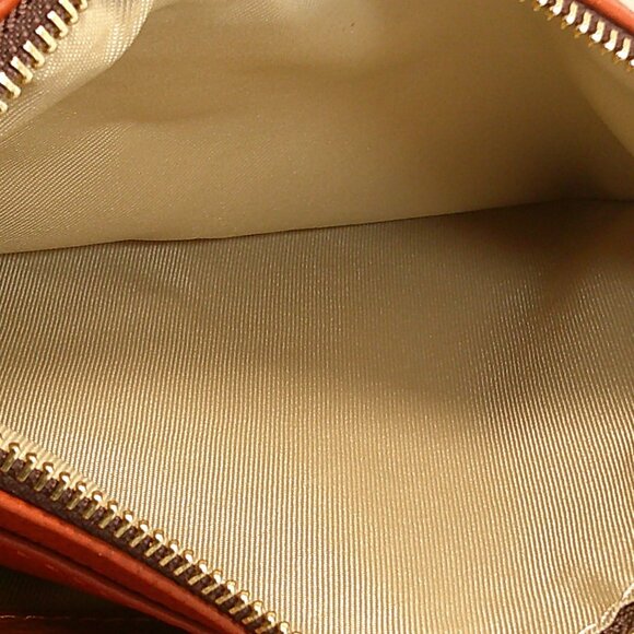 Valentina Vachetta Italian chocolate Leather Crossbody Bag pocketbook purse - Picture 9 of 10